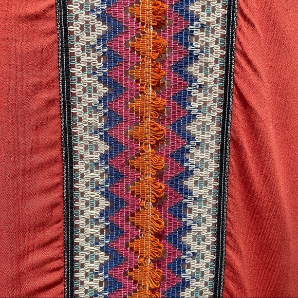 Fig & Vine Coral Dress/Coverup! Small - Picture 3 of 6